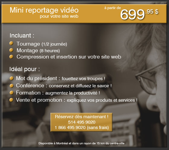 mini-reportage vido